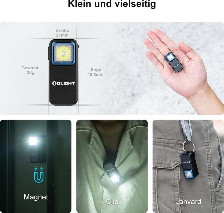 Actual product image Olight Oclip (4.85 cm, 300 lm)