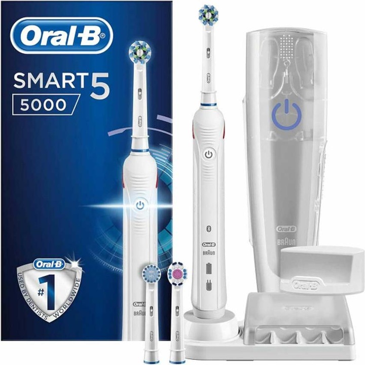 Actual product image Braun Oral-B Series 5000 CrossAction Smart (Oscillating toothbrush)