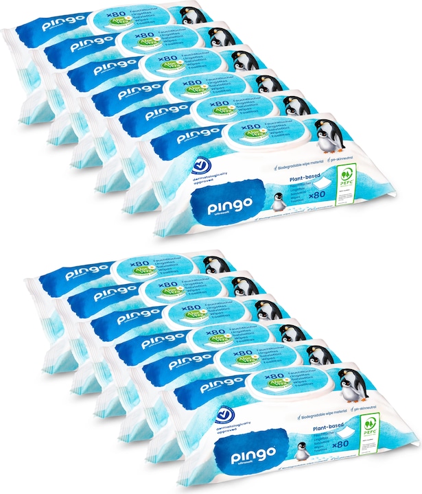 Actual product image Pingo Wet wipes (960 Piece)