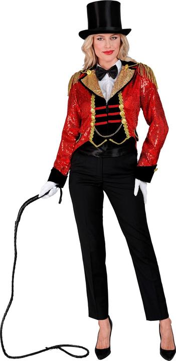 Actual product image Widmann Sequin tailcoat: circus director (L)