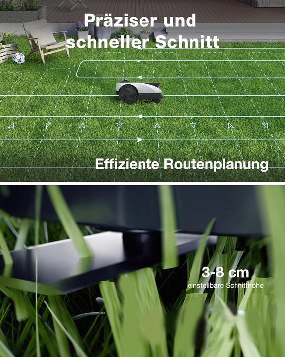 Actual product image Ecovacs GOAT O1200 LiDAR Pro (1200 m², Without boundary wire)