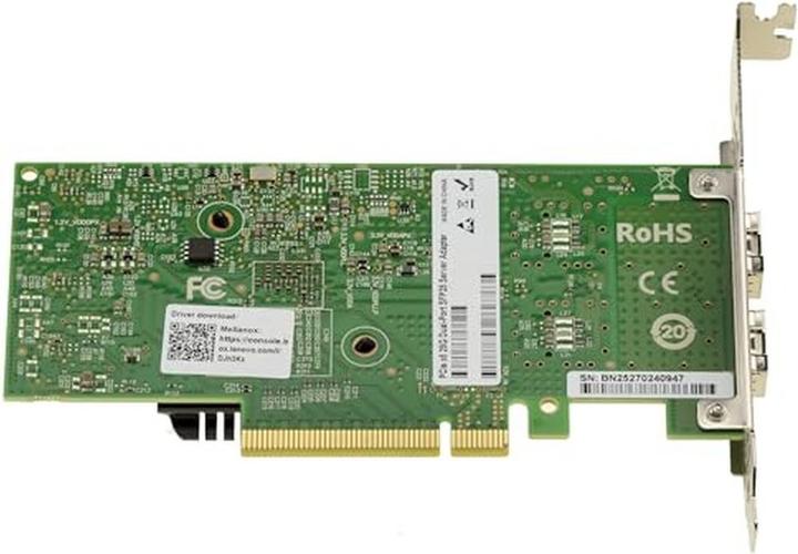 Produktbild Kalea-informatique Carte réseau Ethernet 2 ports SFP28 25G PCIe 3.0 x8 avec chipset Broadcom Mellanox ConnectX-4 LX (PCI Express 3.0 x8)