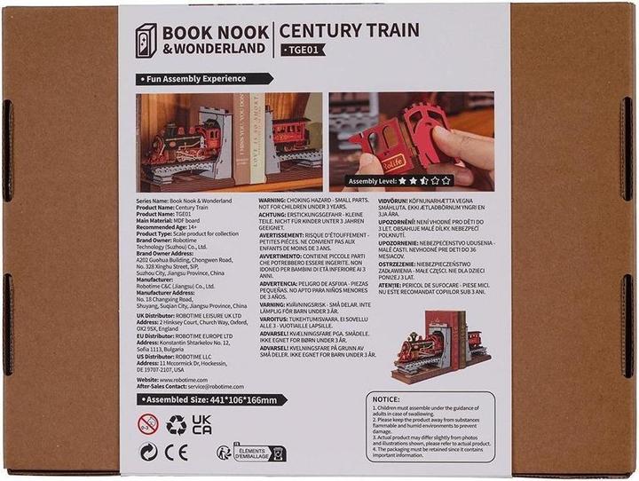 Image du produit Rolife Century Train - Book Nook