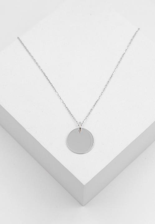 Immagine prodotto Muau Piastra d'incisione rotonda (Oro bianco 750/18 carati)