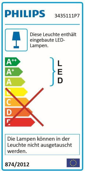 Label énergétique Philips Base de Hue Adore (2400 lm)