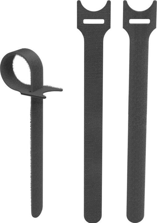 Produktbild Hama Klett-Kabelbinder (Klettkabelbinder, 125 mm, 20 Stk.)