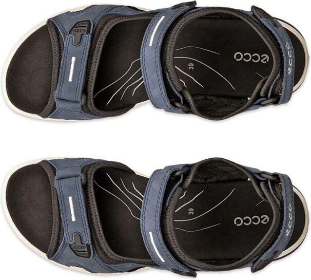 Actual product image Ecco Sandale aus Nubuckleder mit Klettverschlüssen marine (40)