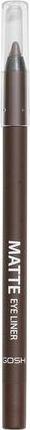 Produktbild Gosh Neon Blue Eyeliner Matte Waterproof Pencil Soft Creamy Easy Application Highly Pigmented Eye Lo (014 Chocolate Brown)