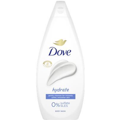 Dove Hydrate Shower Gel - Sanfte Reinigung für eine weichere, glattere Haut (46358926)