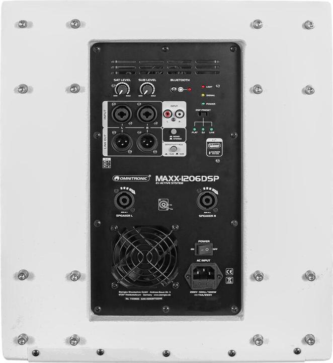 Productafbeelding Omnitronic MAXX-1206DSP (Actief, Actieve subwoofer)