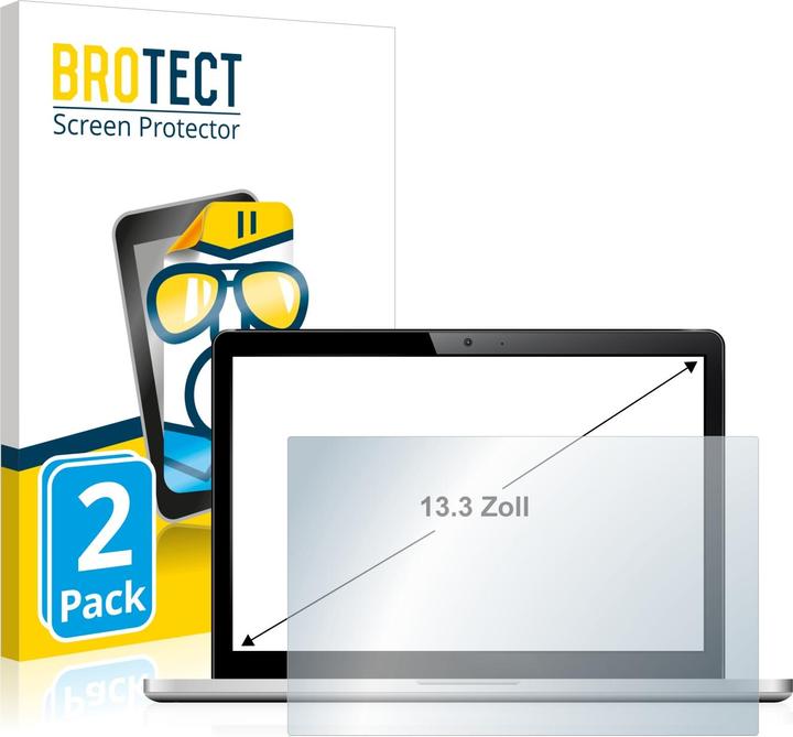 Produktbild BROTECT Schutzfolie Displayschutz Displayschutzfolie Folie Klar Transparent (13.31", 4 : 3)