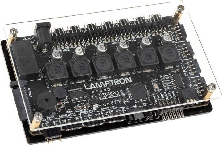 Actual product image Lamptron CT625 All-In-One Controller, 6x IPS - schwarz