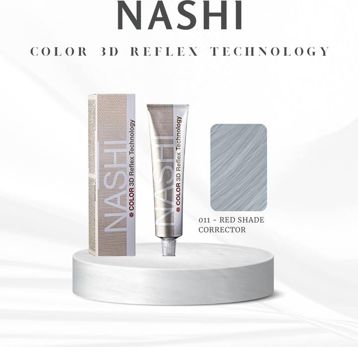 Actual product image Nashi Color 3D Reflex Technology Haarfarbe (011 - Red tone corrector)