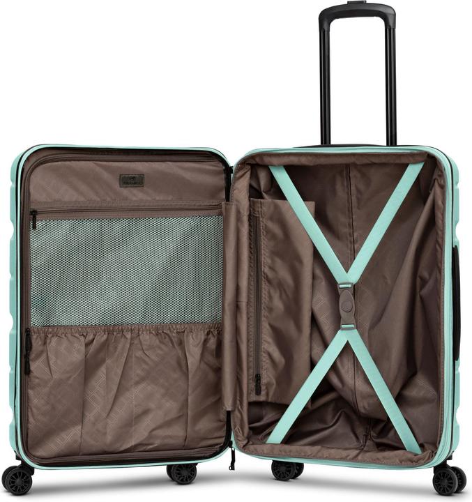 Immagine prodotto Franky Carrello Munich 4.0 a 4 ruote M 66 cm con piega ad espansione (74 l)