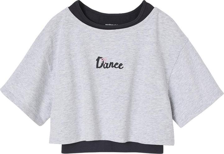 Immagine prodotto Vertbaudet Crop top sportivo con bustier per ragazze (110)