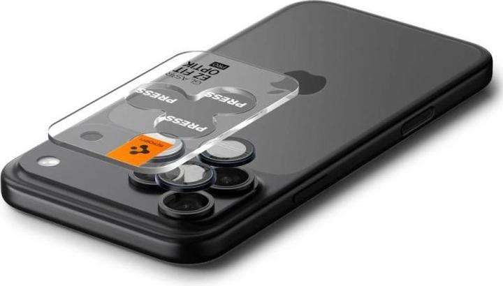 Image du produit Spigen Optik.tR EZ Fit Protecteur de Caméra pour iPhone 14 Pro / Pro Max / 15 Pro / Pro Max - Bleu T (2 pcs, Apple iPhone 15 Pro Max)