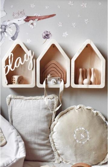 False Regal „Haus“ Aus Sperrholz – Perfekt Für Dein Zuhause