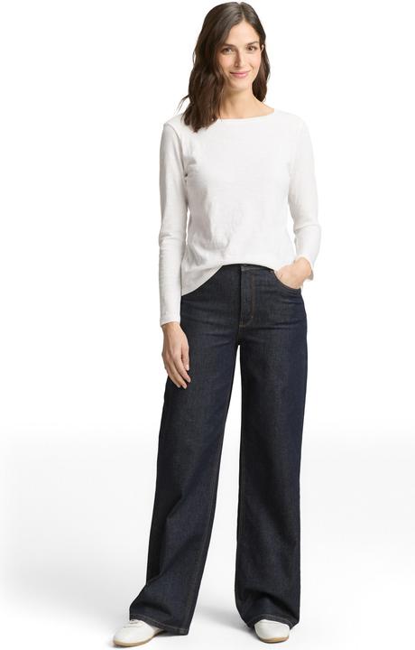 Produktbild Tom Tailor Basic Langarmshirt aus Baumwolle (M)
