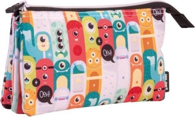 Immagine prodotto Mehrfarbiges Federmäppchen mit 5 Fächern „Aliens“