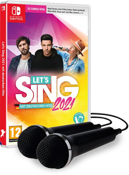 Ravenscourt Let's Sing 2021 mit deutschen Hits + 2 Mics (Switch, DE)