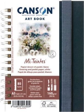 Actual product image Canson Sketchbook Art Book Mi-Teintes (A5)