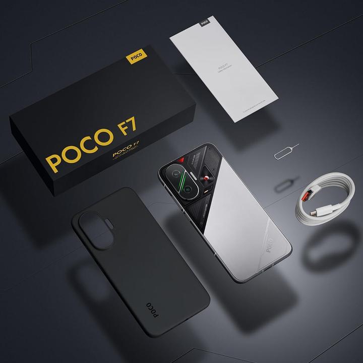Image du produit Xiaomi Poco F7 (256 Go, Silver, 6.83", Double SIM, 5G)