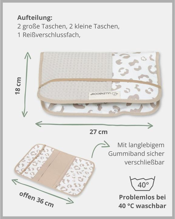 Actual product image Ullenboom Changing mat Leo 1 piece