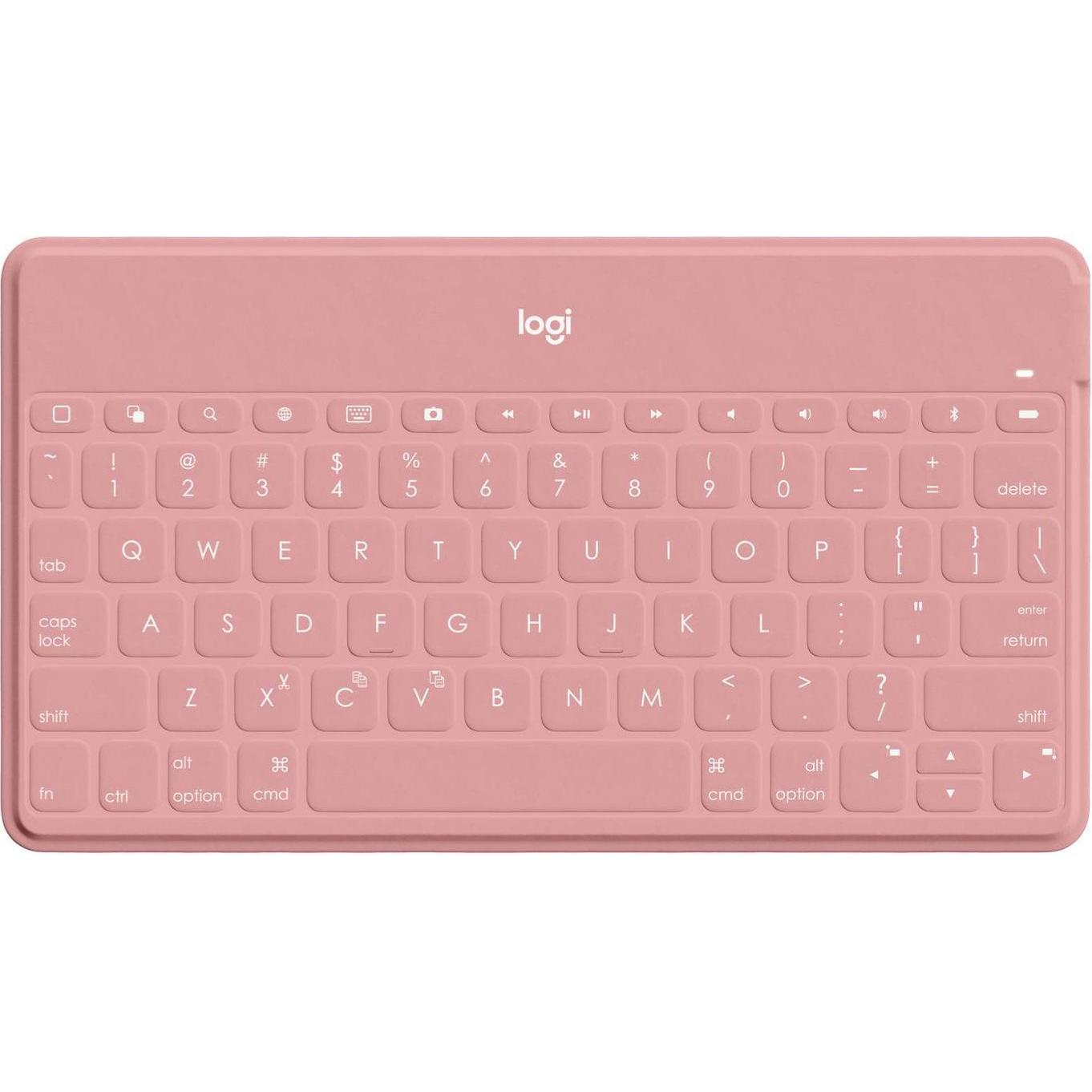 Logitech Keys-To-Go - BLUSH PINK - UK - INTNL (Olandese), Tastiera per tablet, Rosa