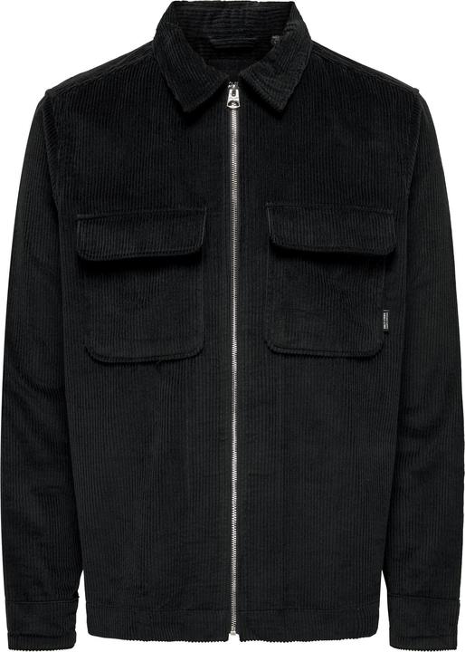 Actual product image Only & Sons Onsluis Ovr Ls Zip Cord Shirt (XL)