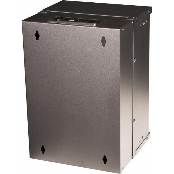 Thumbnail - equip Wandgehäuse (9 HE, 10 Zoll Rack), Serverschrank, Schwarz