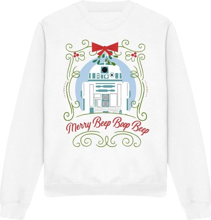 Image du produit Star Wars - Sweat MERRY BEEP BOOP BEEP - Adulte (XL)