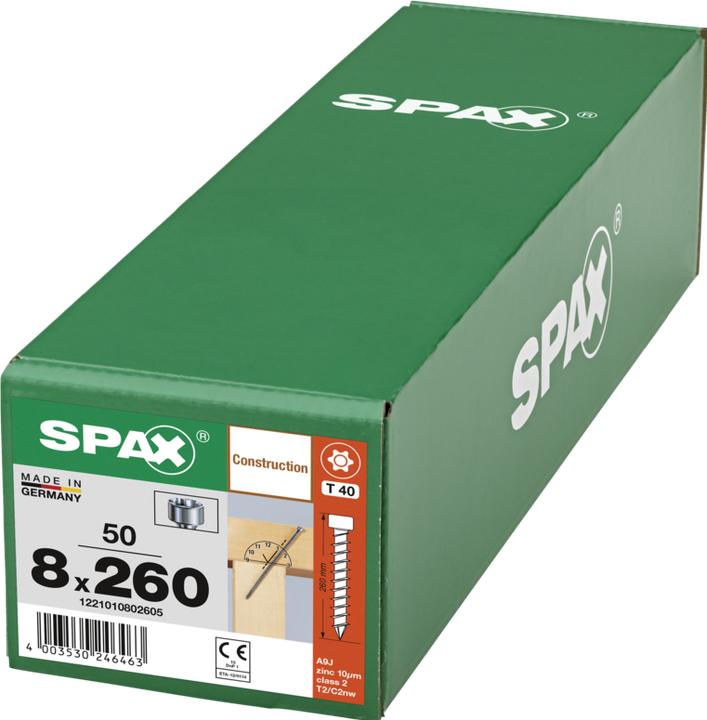 Immagine prodotto Spax Viti a testa cilindrica (50 Viti per pezzo)
