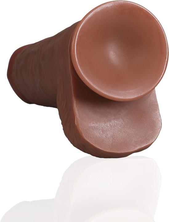 Image du produit RealRock Extra Thick Straight with Balls 10 / 25,4 cm - Tan