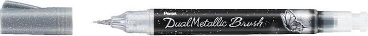 Produktbild Pentel Pinselstift Dual Metallic Brush (Silber, 1 x)