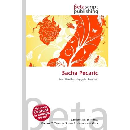 Sacha Pecaric, Sachbücher von Lambert M. Surhone, Miriam T. Timpledon, Susan F. Marseken