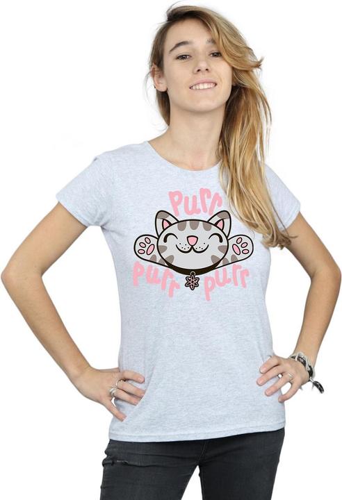 Actual product image Big Bang Theory Womens/Ladies Soft Kitty Purr Cotton T-Shirt (M)