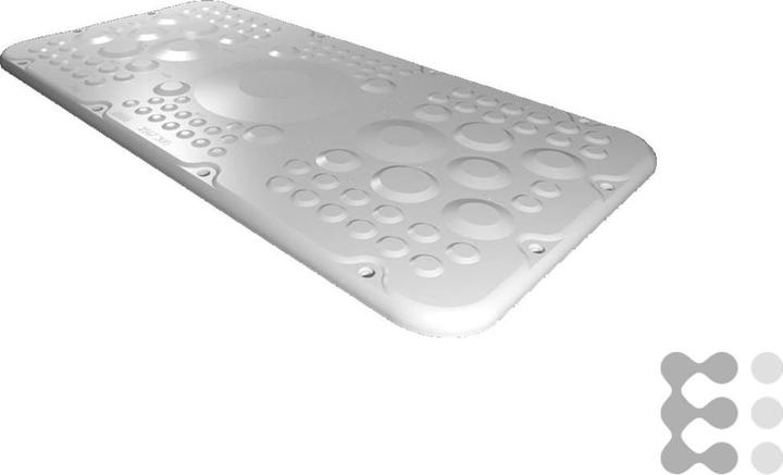 Actual product image Rittal SZ Plastic flange plate size 7 AX 2567.300