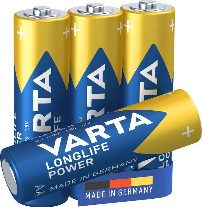 Image du produit Varta F4 (4 pcs, AA / LR6 / LR06 / Mignon / R6 / R14505, 2960 mAh)