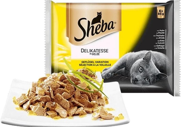 Produktbild Sheba Delikatesse in Gelee (Adult, 1 Stk., 340 g)