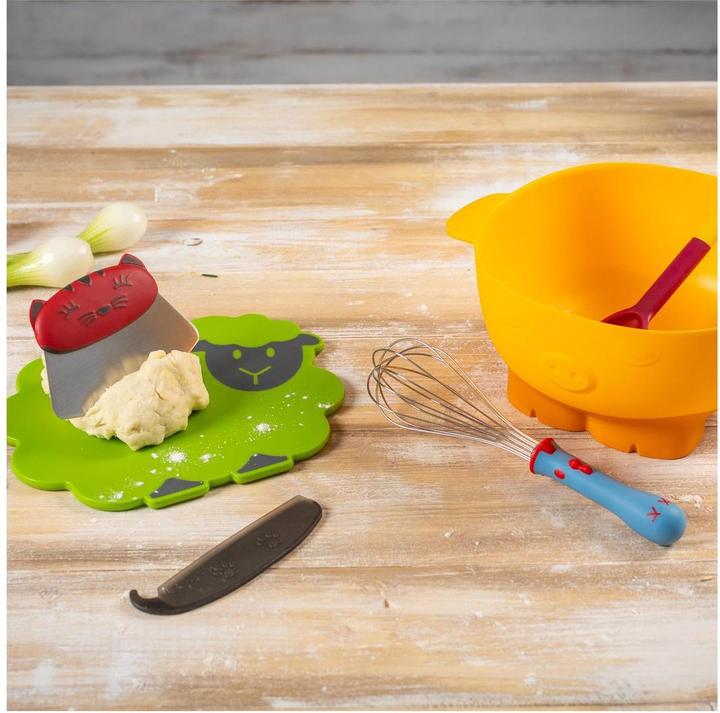 Actual product image Kuhn Rikon Children's Kitchen Cradle Knife Cat