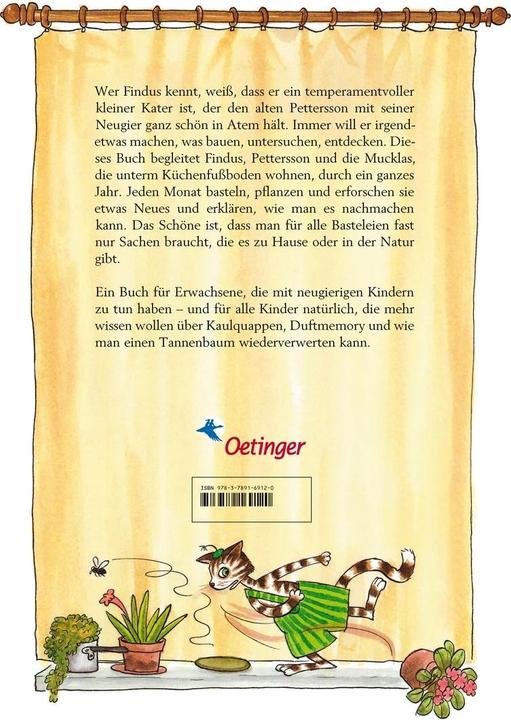 Actual product image Mit Findus durchs ganze Jahr (German, Connoisseur Danielsson, Sven Nordqvist, 2016)