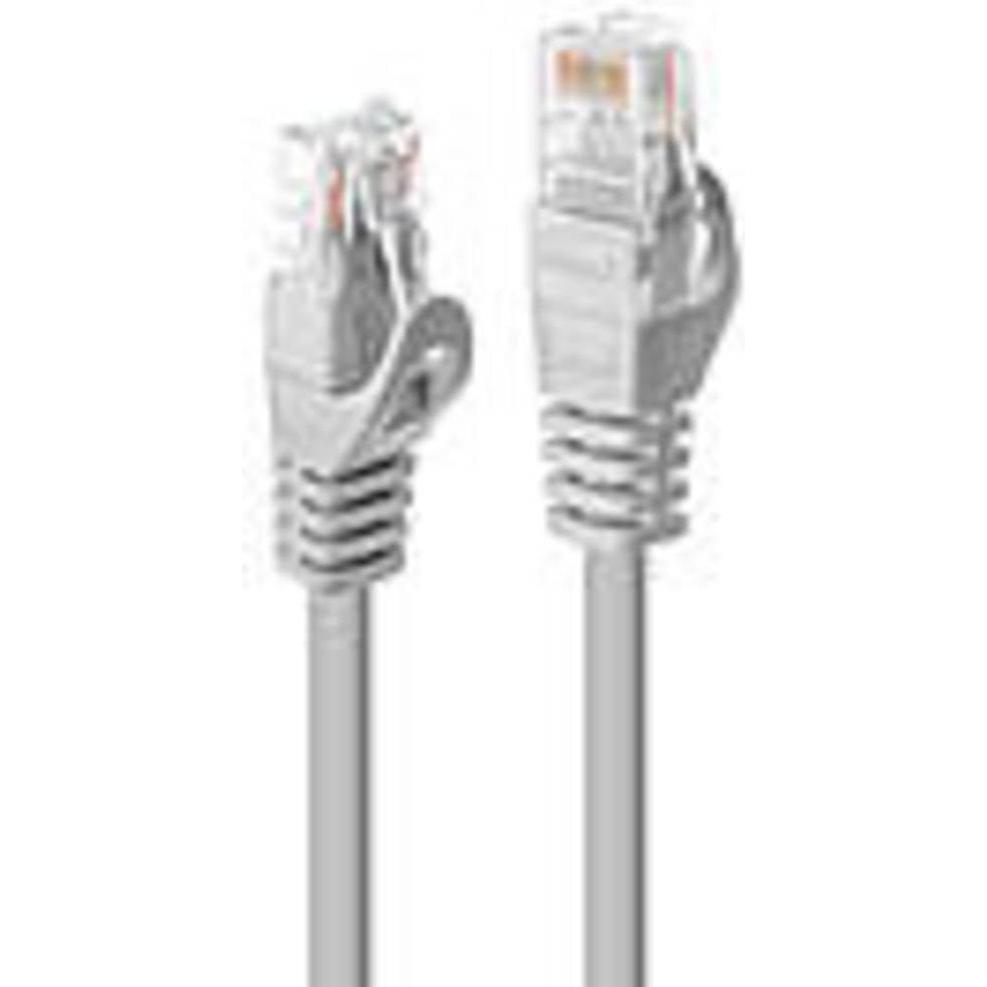 Lindy 60m Cat.5e U/UTP Patchkabel grau Farbcode EIA/TIA 568B (U/UTP, CAT5e, 60 m), Netzwerkkabel