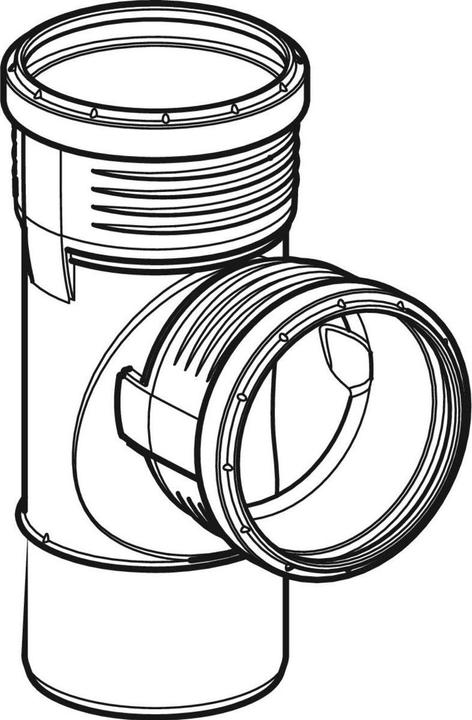 Image du produit Geberit Silent-PP Dérivation coudée 87,5° d110/110