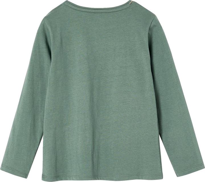 Produktbild Vertbaudet Mädchen Shirt mit Glitzerherz und Recycling-Baumwolle BASIC (92)