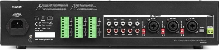 Produktbild Power Dynamics Verstärker Pro PRM606 100 V, 6 X 60 W (Verstärker)