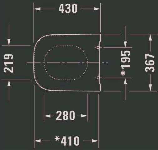 Actual product image Duravit Happy D.2