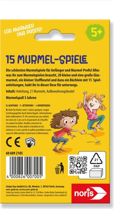 Produktbild Noris Murmelspiele