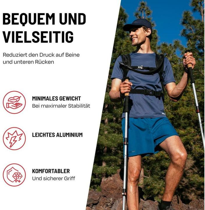 Produktbild Atacama Nordic Walking Stöcke 110-135 cm (110 - 135 cm)