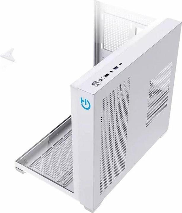 Produktbild Hiditec Sky Tower Transparent Silber (ATX, ITX, mATX)