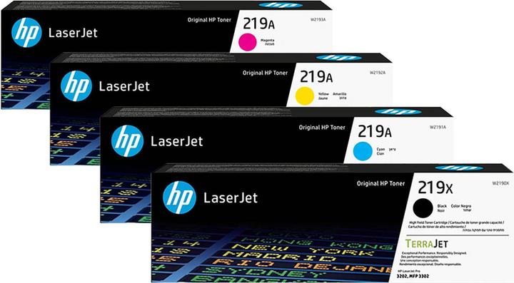 Image du produit HP 219X/219A (C, CF, M, Y)